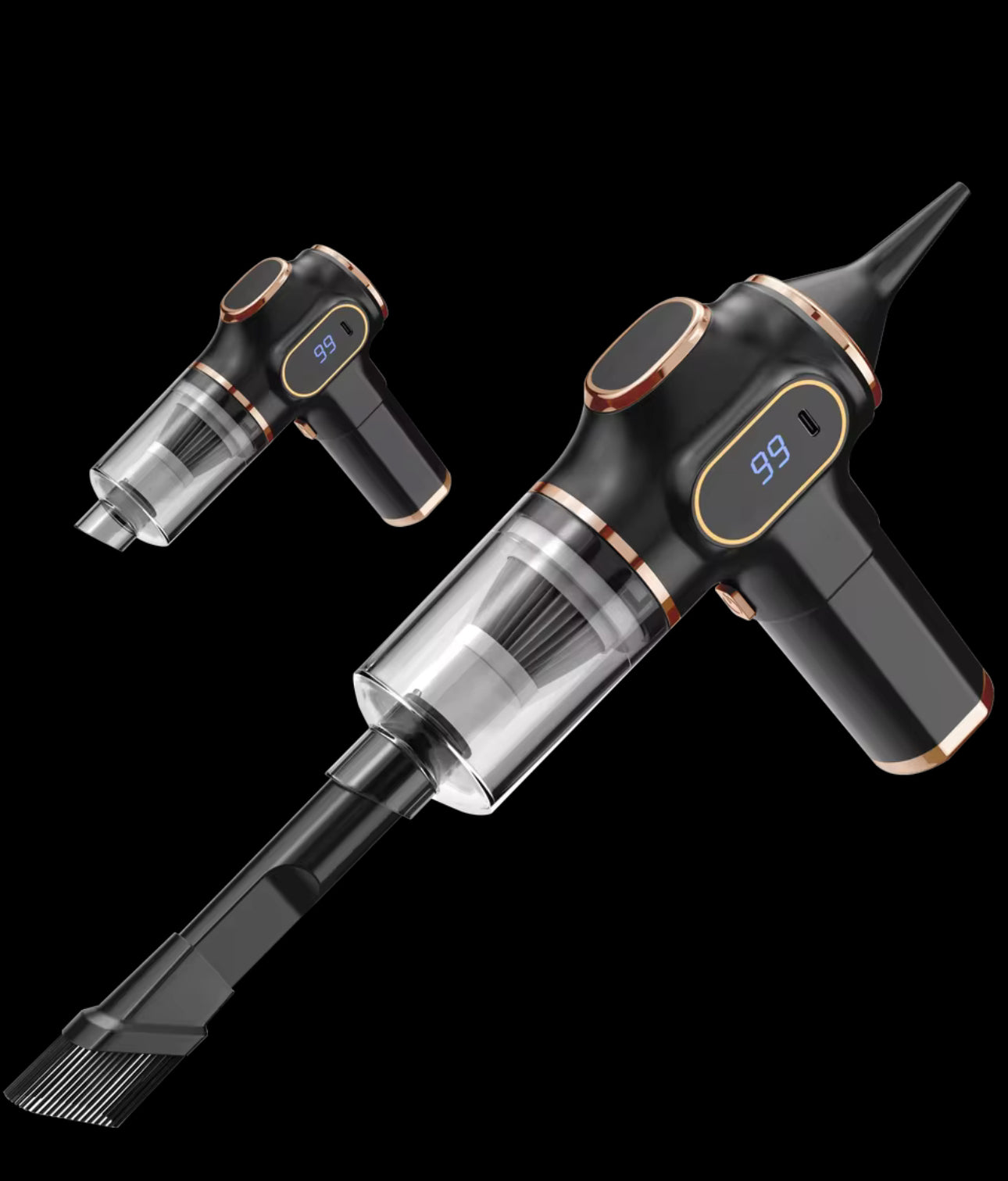 Portable Car Vacuum Cleaner – High Power Mini Auto Vacuum