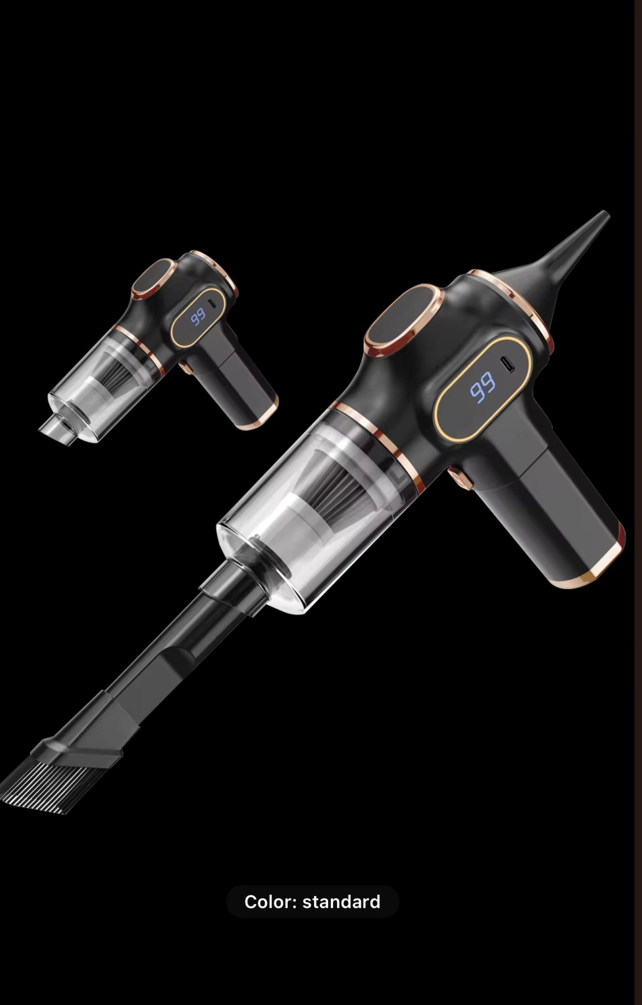 Portable Car Vacuum Cleaner – High Power Mini Auto Vacuum